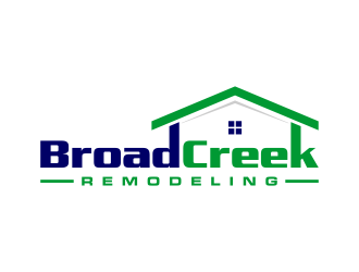 Broad Creek Remodeling logo design by brandshark