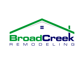 Broad Creek Remodeling logo design by brandshark