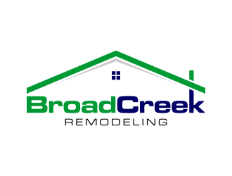 Broad Creek Remodeling logo design by brandshark