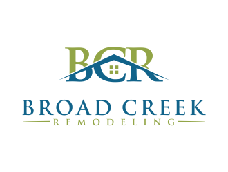 Broad Creek Remodeling logo design by oke2angconcept