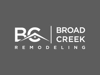 Broad Creek Remodeling logo design by maserik