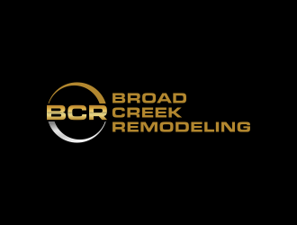 Broad Creek Remodeling logo design by Lavina