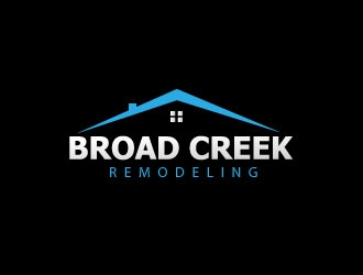 Broad Creek Remodeling logo design by Webphixo