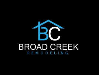 Broad Creek Remodeling logo design by Webphixo