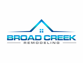 Broad Creek Remodeling logo design by santrie