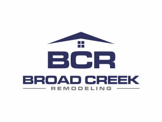 Broad Creek Remodeling logo design by santrie