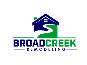 Broad Creek Remodeling logo design by THOR_
