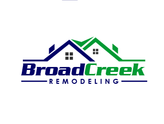 Broad Creek Remodeling logo design by THOR_