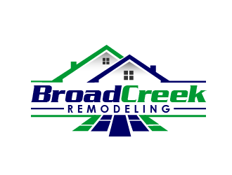 Broad Creek Remodeling logo design by THOR_