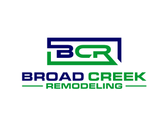 Broad Creek Remodeling logo design by logitec