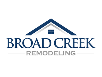 Broad Creek Remodeling logo design by kunejo