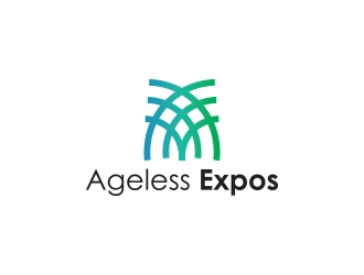 Ageless Expos logo design by heba