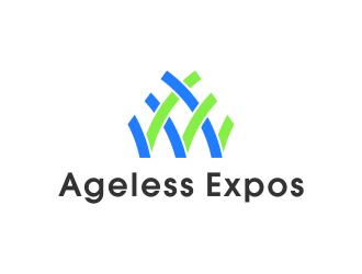 Ageless Expos logo design by Kanya