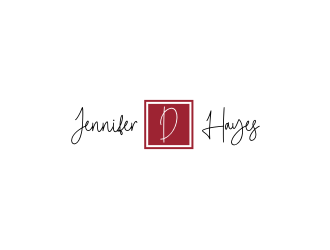 Jennifer D Hayes logo design by Nurmalia