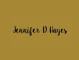 Jennifer D Hayes logo design by AamirKhan