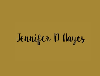 Jennifer D Hayes logo design by AamirKhan