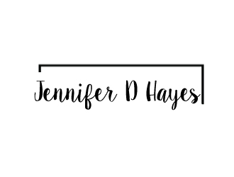 Jennifer D Hayes logo design by AamirKhan