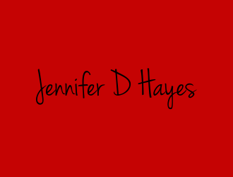 Jennifer D Hayes logo design by qqdesigns