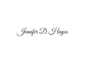 Jennifer D Hayes logo design by Sheilla