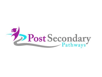 Post Secondary Pathways logo design by pixalrahul