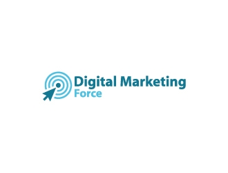 Digital Marketing Force logo design by wongndeso