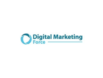 Digital Marketing Force logo design by wongndeso