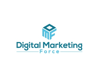 Digital Marketing Force logo design by aryamaity