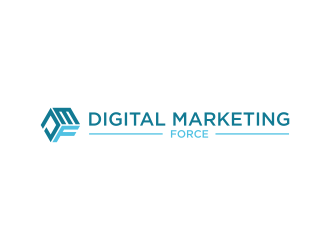 Digital Marketing Force logo design by ammad