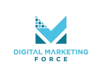 Digital Marketing Force logo design by thebutcher