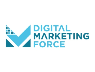Digital Marketing Force logo design by thebutcher