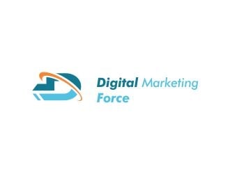 Digital Marketing Force logo design by ian69