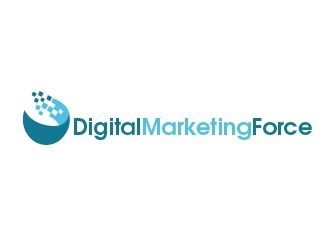 Digital Marketing Force logo design by shravya