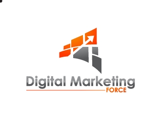 Digital Marketing Force logo design by uttam