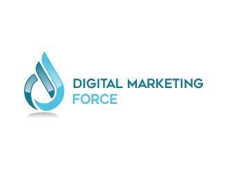 Digital Marketing Force logo design by AisRafa
