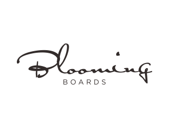 Blooming Boards logo design by p0peye
