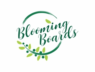 Blooming Boards logo design by sarungan