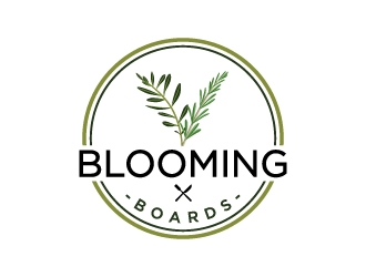 Blooming Boards logo design by iamjason