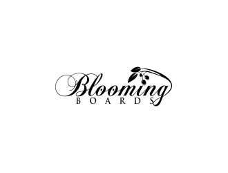 Blooming Boards logo design by oke2angconcept