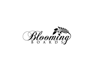 Blooming Boards logo design by oke2angconcept