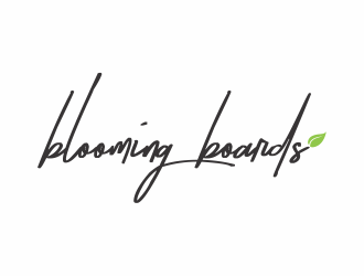 Blooming Boards logo design by hopee