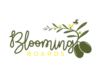 Blooming Boards logo design by qqdesigns