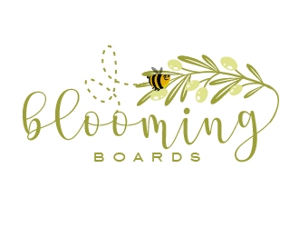 Blooming Boards logo design by shravya