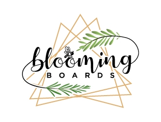 Blooming Boards logo design by iamjason