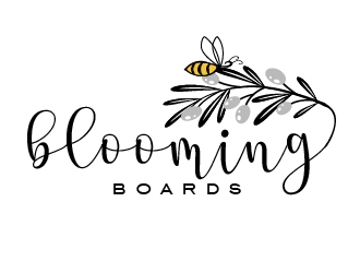 Blooming Boards logo design by shravya
