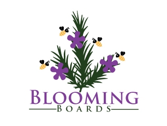 Blooming Boards logo design by AamirKhan