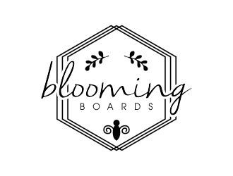 Blooming Boards logo design by JessicaLopes