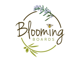 Blooming Boards logo design by REDCROW