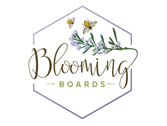 Blooming Boards logo design by REDCROW