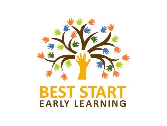 Best Start Early Learning logo design by Webphixo
