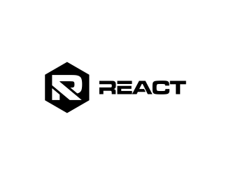 REACT logo design by oke2angconcept